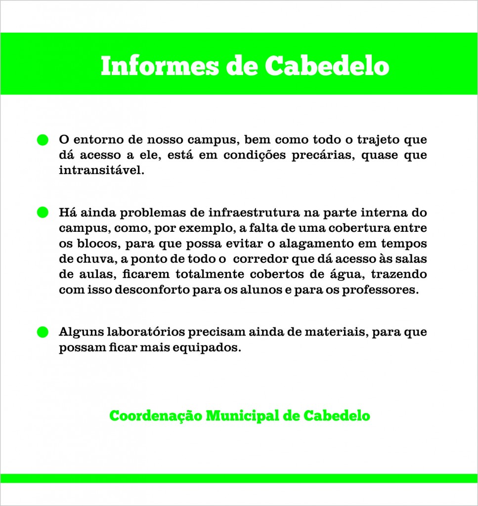 informes cabedelo
