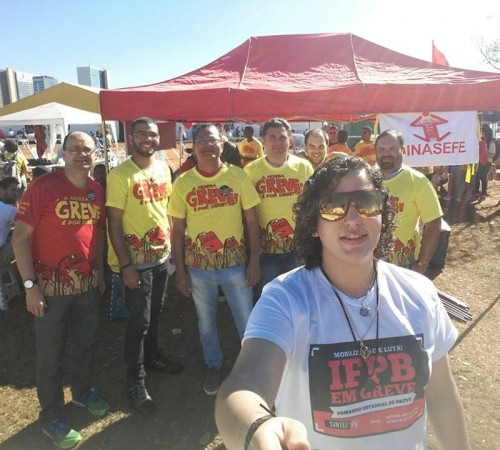 Fotografias: Regina Alice - membro do Comando Estadual de Greve.