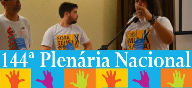 144ª PLENÁRIA do SINASEFE –  breve resumo do calendário de lutas aprovado na plena.