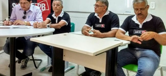 Campus Patos elege Diretoria Provisória do SINTEFPB e delibera pela paralisação das atividades no dia 30/06. #Divulgação