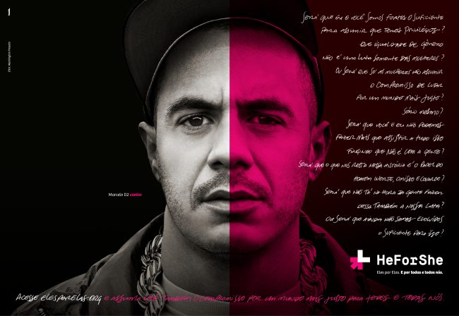 • SOCIEDADE  |  Conheça o Movimento ElesPorElas (HeForShe), da ONU