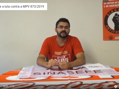 • ATAQUE AOS SINDICATOS  |  Entenda a nossa luta contra a MPV 873/2019 com este vídeo de apenas 4 minutos.