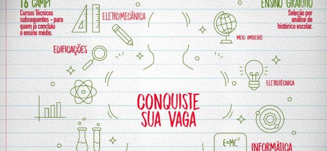 Continuam abertas as inscrições para o Processo Seletivo de Cursos Técnicos (PSCT) do IFPB – 2019.2