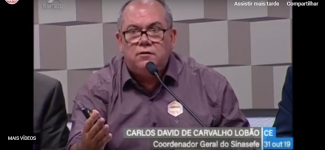SINASEFE desmascara Future-se em audiência no Senado