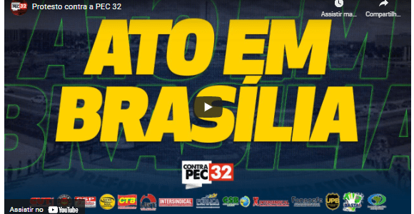 14/09: luta das(os) servidoras(es) públicas(os) contra a reforma administrativa de Bolsonaro e Paulo Guedes