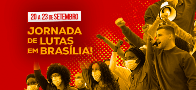 20 a 23 de setembro: 2ª Jornada de Lutas em Brasília-DF