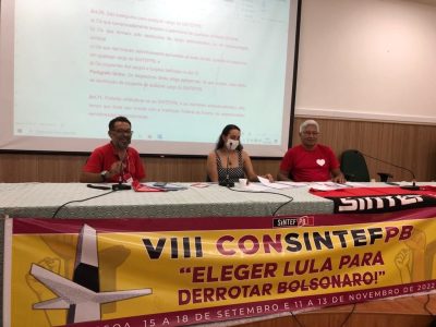 VIII CONSINTEF: Eleger Lula!
