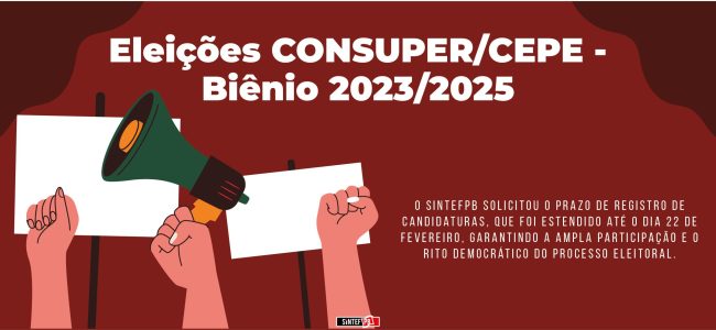 Eleições CONSUPER/CEPE – Biênio 2023/2025