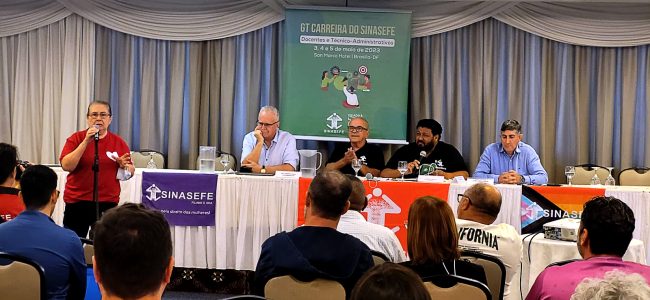 Participação do SINTEFPB no GT Carreira do SINASEFE
