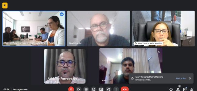 Matéria: Reunião entre a Direção Estadual do SINTEFPB e a Coordenação Municipal de Princesa Isabel