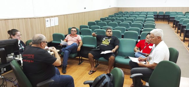 Reunião da diretoria Estadual ampliada do SINTEFPB